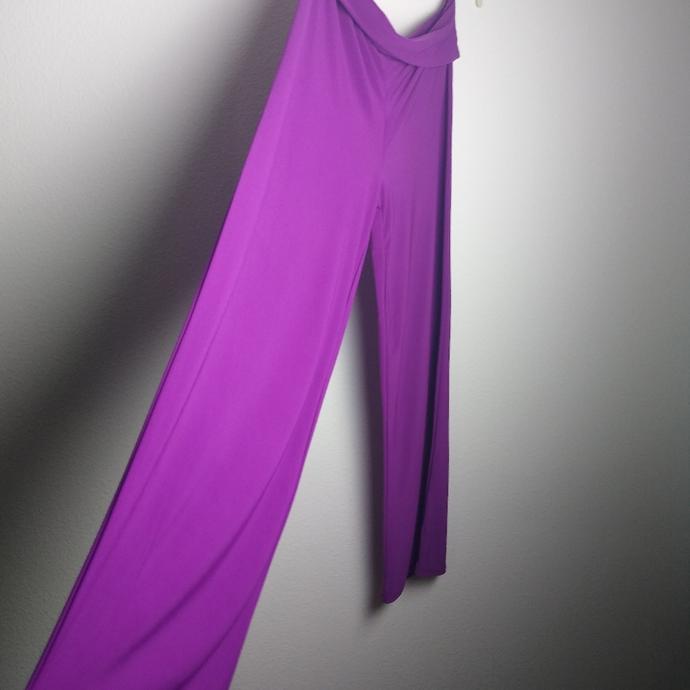 NWOT:XL PANTS-PURPLE Office or Casual Palazzos